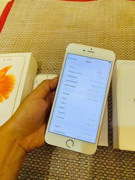 iPhone 6s Plus pta approved 128gb whatsapp number 0336-2457552 5