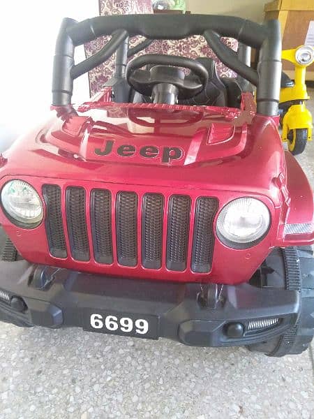 kids jeep/vehicle chargeable 2