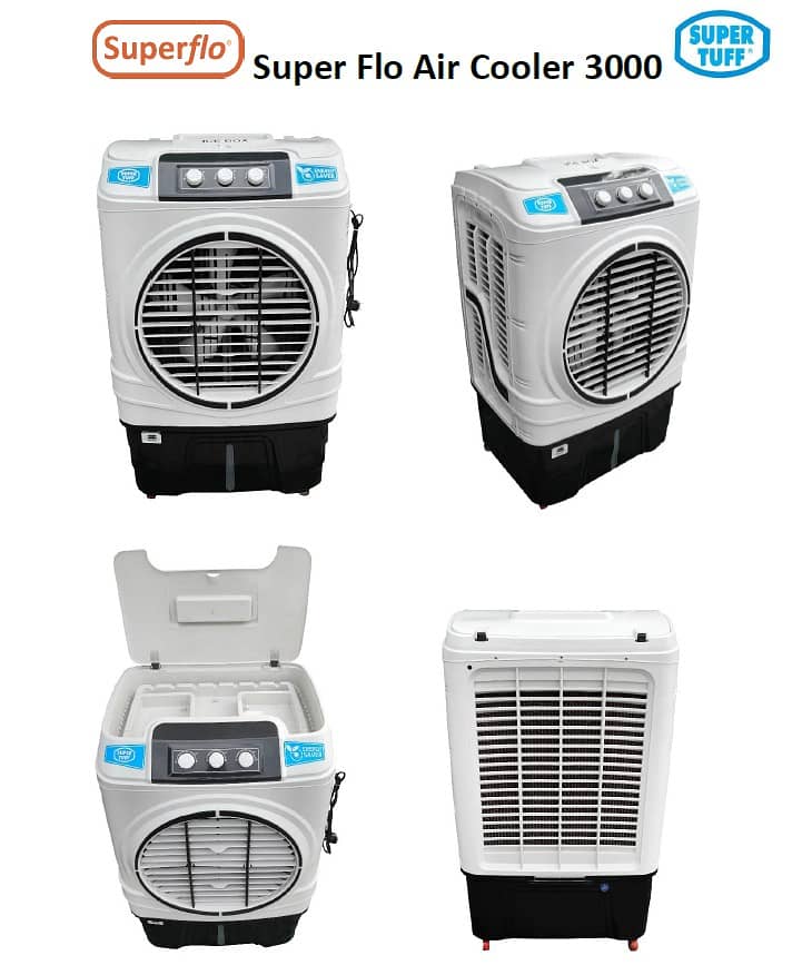 Super Flo air coolers. A product of super tuff 4