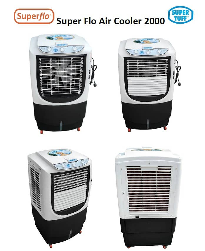 Super Flo air coolers. A product of super tuff 5