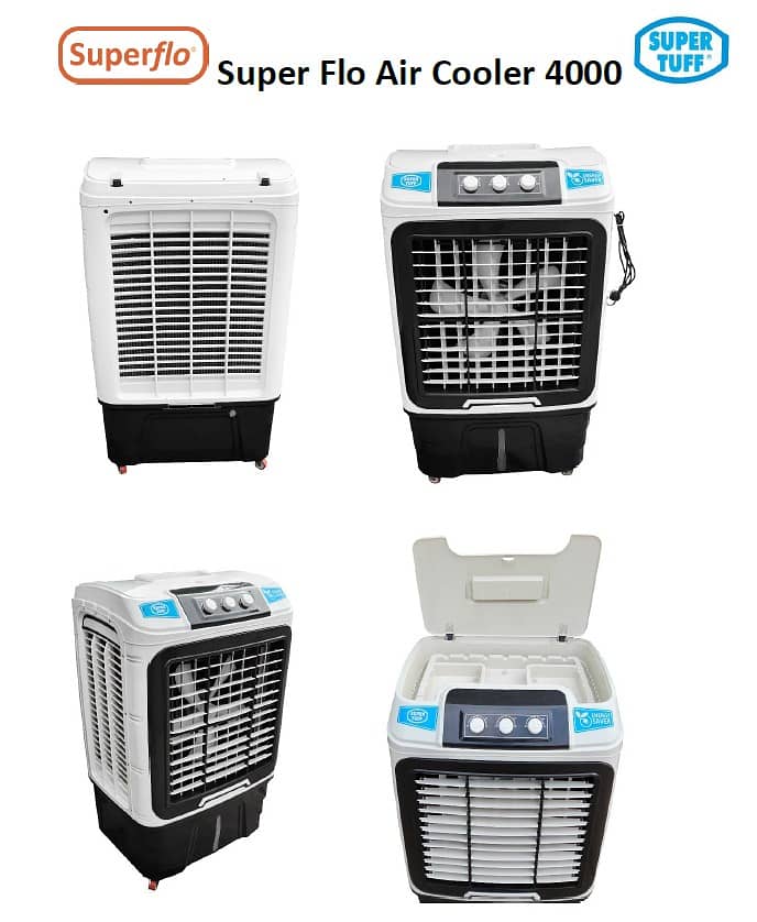 Super Flo air coolers. A product of super tuff 6