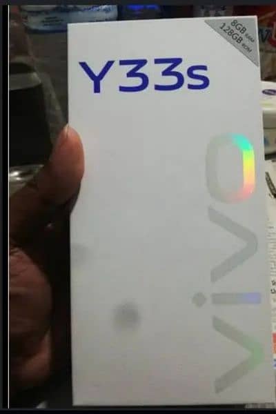 vivo y33s with box charger 4