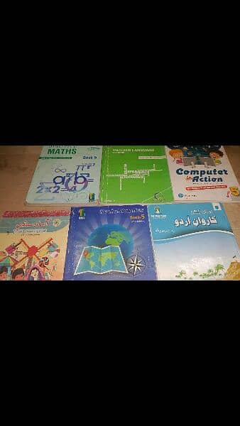 Class 3,4,5,6 books available School "The Educators School" 2
