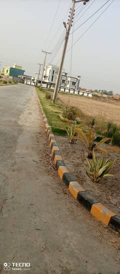 1 KANAL LDA APPROVD PLOT AVAILABLE FOR SALE IN RACHNA BLOCK CHINAR BAGH READY To CONSTRUCTION