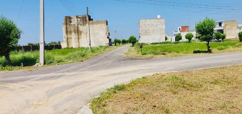 1 KANAL LDA APPROVD PLOT AVAILABLE FOR SALE IN RACHNA BLOCK CHINAR BAGH READY To CONSTRUCTION 6