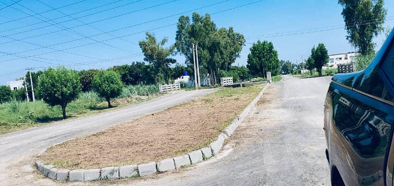 1 KANAL LDA APPROVD PLOT AVAILABLE FOR SALE IN RACHNA BLOCK CHINAR BAGH READY To CONSTRUCTION 9