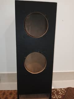 Dual Subwoofer Box Only 0