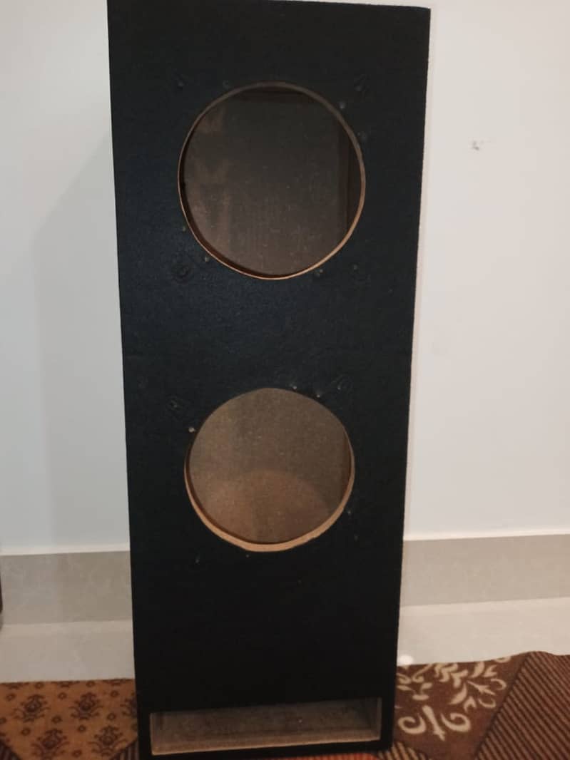 Dual Subwoofer Box Only 2