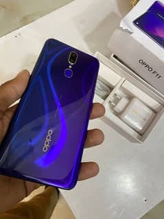 OPPO F11 8/256 PTA APPROVED CONDITION 10/10 with box charger