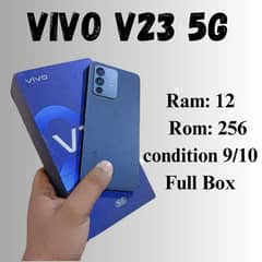 vivo v23 5g full box 12+8/256gb