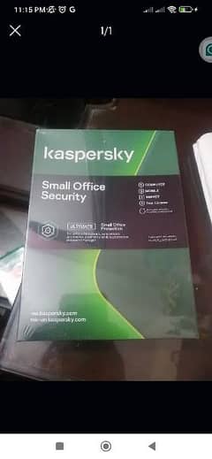 Kaspersky small security antivirus