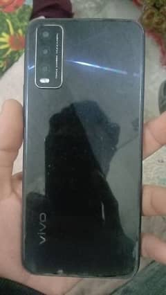 vivo y20 with box charger. . . 10/8 condition