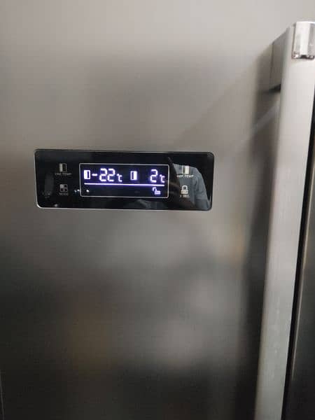 sharp doubble door full size fridge 3