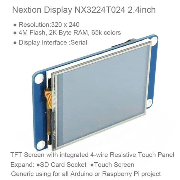 Nextion HMI 2.4" Smart LCD 0