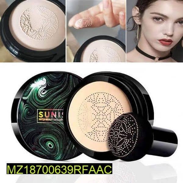 BB cream with beauty blender 1
