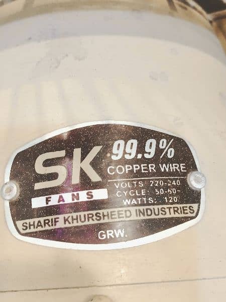 100%Copper. just like the new. original brand of SK. 7