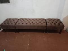 puffy sofa set
