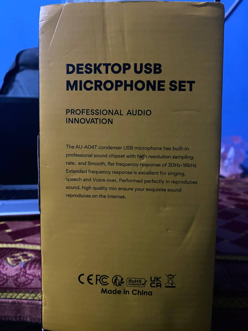 MAONO AU -AO4T Podcast Mic USB Microphone New Branded 6