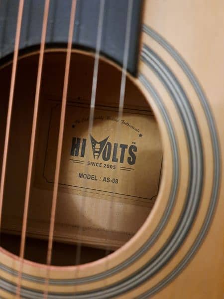 New Guitar Hi volts Model AS-08 Perfect condition 4