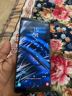 Samsung  note 8 all working  only  right  side bottom crack