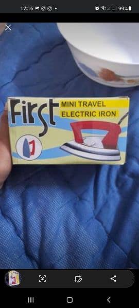 FIRST mini travel elecyric iron 5