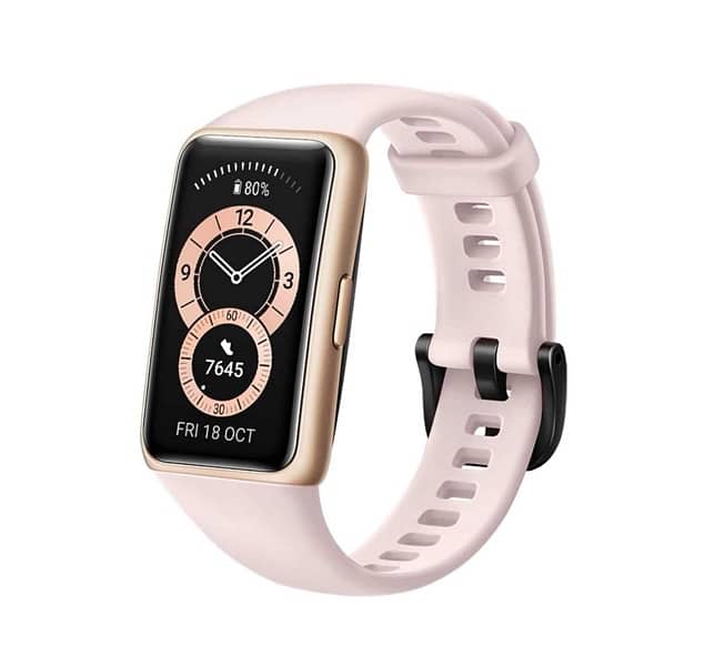 HUAWEI Band 6 Fitness Tracker Smartwatch – (Sakura Pink) 2