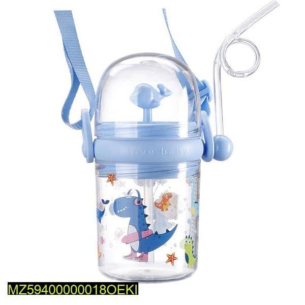 kids water cup with straw ,260ml 6