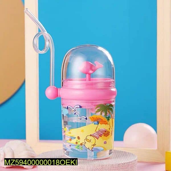 kids water cup with straw ,260ml 7