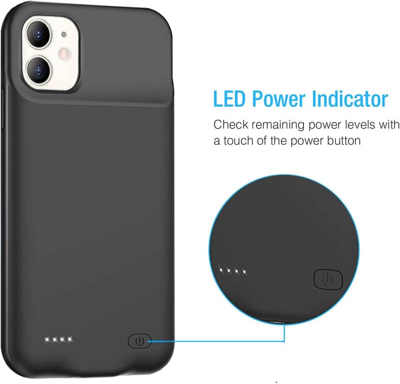 Battery Case for iPhone 11 7000mAh Slim Portable Protective A130 1