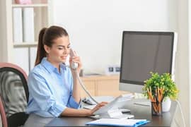wanted Female office Assistant fresh can apply