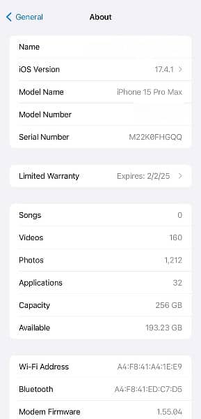 iPhone 15 Pro Max 256Gb Natural Titanium 04Month Sim Time Available 4