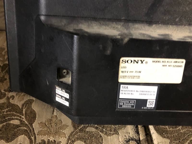 Sony original led broken scraped 3