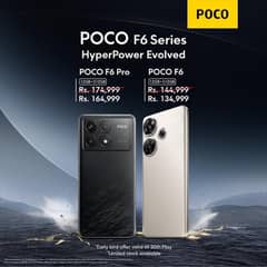 POCO F6 & F6 PRO 12-512 BOX PACKED PTA APPROVED WITH WARRANTY