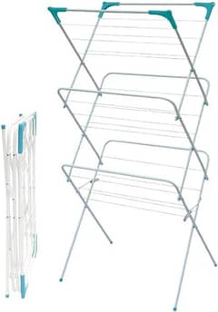 3 Tier Foldable Clothes Airer Laundry Towel Dryer Indoor Outdoor Patio