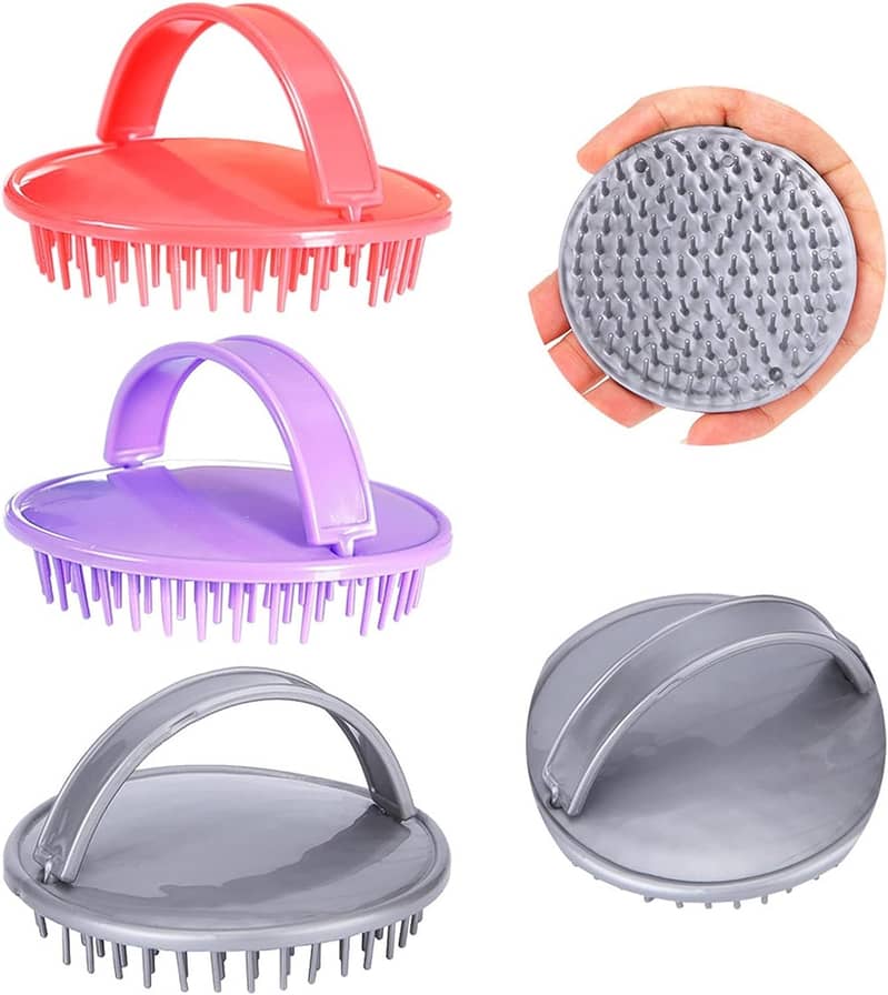 Shampoo Hair Washing Comb Shower Brush Bath Spa Anti-Dandruff C831 2