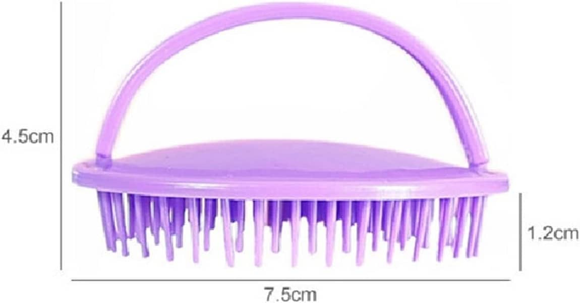 Shampoo Hair Washing Comb Shower Brush Bath Spa Anti-Dandruff C831 3