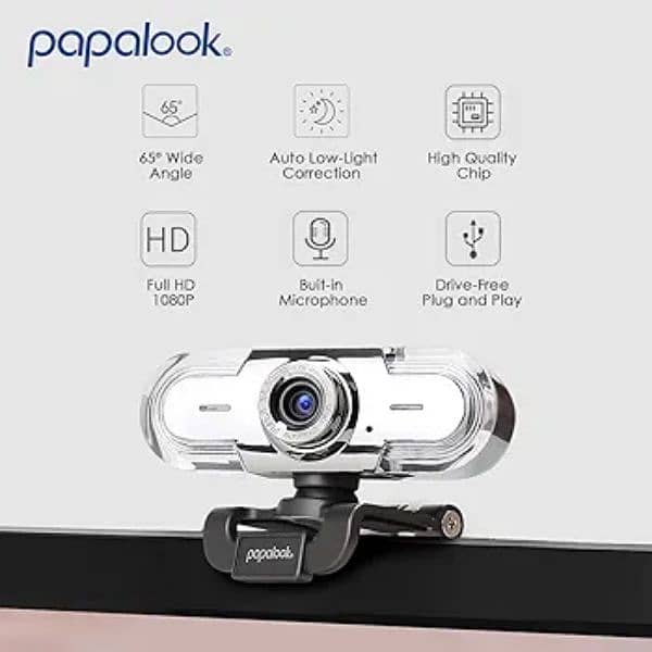 PAPALOOK HD WEBCAM 1080P PA-452 1