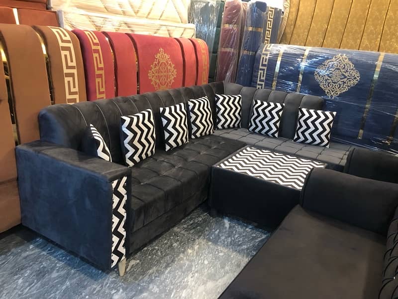 Sofa set, L-shaped sofa set, 5-seater sofa set set, 5- 14