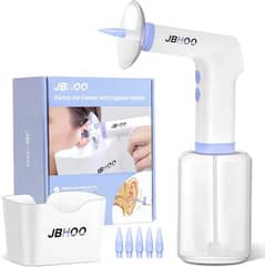 JBHOO ELECTRIC EAR WAX REMOVAL WITH IRRIGATION TIMER