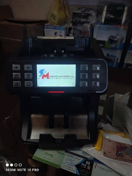 cash counting machines, mix cash value count machine with fake detect 17