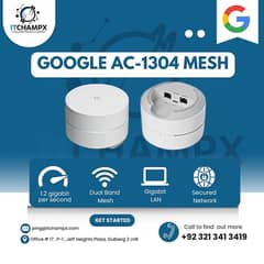 Introducing the Google Mesh AC1304 - Your Ultimate Wi-Fi Solution!