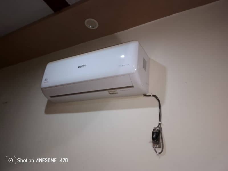 orient 1 ton DC air conditioner new condition only 2 month use 2