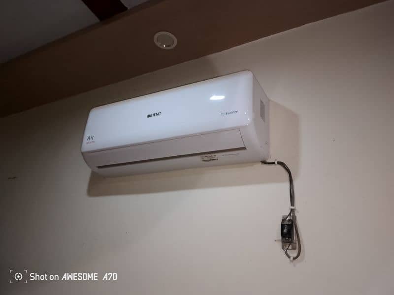orient 1 ton DC air conditioner new condition only 2 month use 3