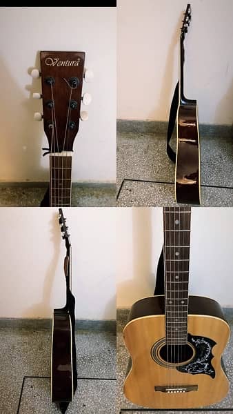 Ventura 40 Inch Acoustic Guitar with accessories 7