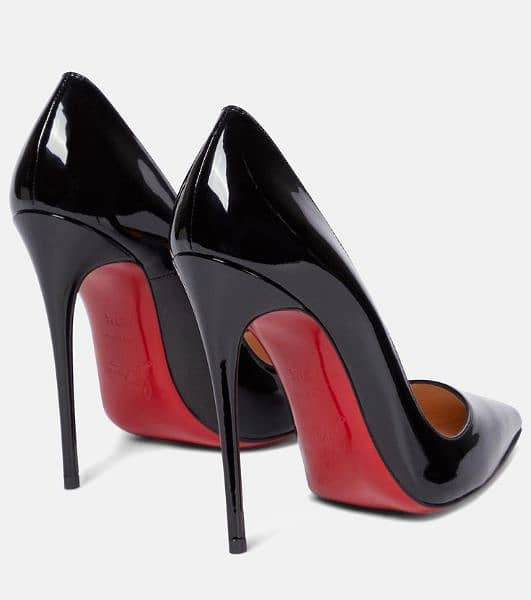Christian louboutin red plump heels 1