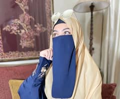Half Naqab for Abayas and Hijab