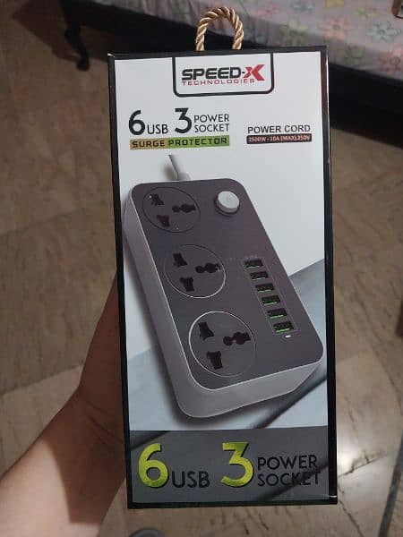 Extension>>6 USB & 3 Power Socket 1