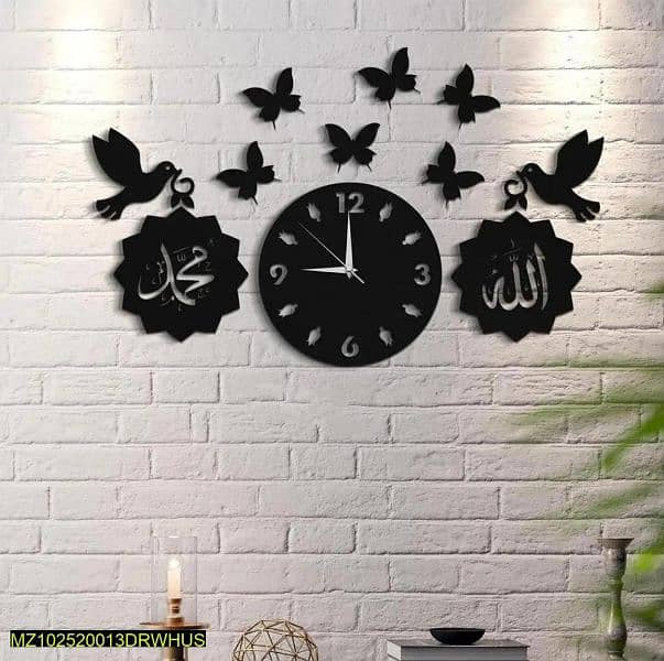 Wall Clock kettle & Islamic available Now 1