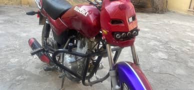 Suzuki gd 110  good condition panjob  Nmbr fill copy by hand