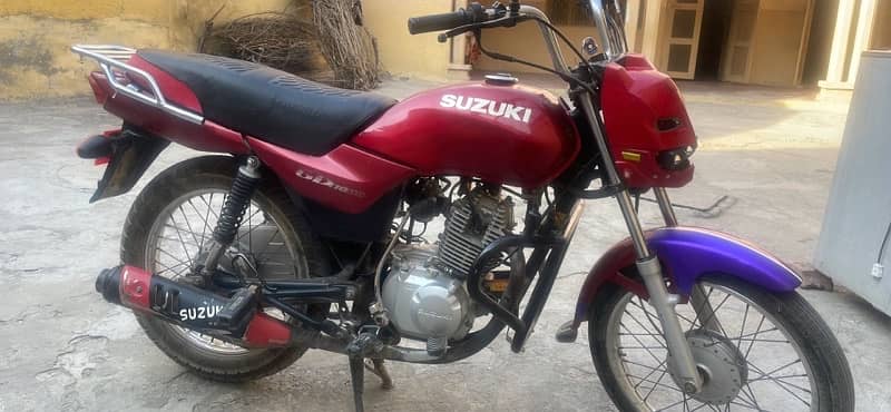 Suzuki gd 110  good condition panjob  Nmbr fill copy by hand 2